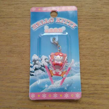 지역 한정 키티 지퍼 마스코트 겨울 한정판 스키 겨울 스포츠