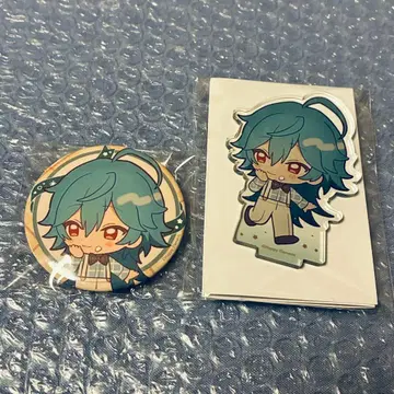 앙스타 애니카페 아크릴 스탠드 캔뱃지 호죠 라이카 라이카