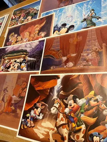 디즈니 캐릭터 아트 컬렉션 액자 그림 시리즈 2018