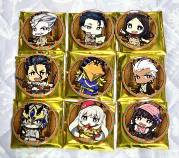 FGO x 리얼 탈출 게임 수수께끼 특이점 II 트레이딩 캔 배지