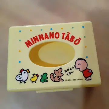 모두의 타보 타보 산리오 SANRIO 1989년제 티슈 케이스