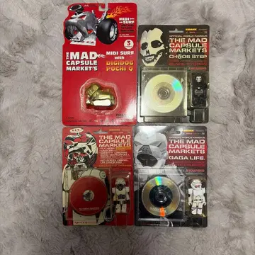 초회 한정판 CD THE MAD CAPSULE MARKETS 큐브릭 포함