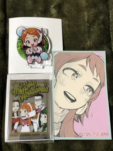 히로아카 원화전 펍 미러풍 아크릴 스티커, 네스타 아크릴 스탠드 오챠코