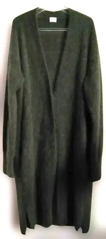 C.T.plage 가디건 카키 라쿤 촉감 좋은 가벼운 38 M