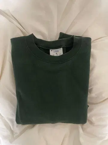 [ Champion ] 다크 그린 M 사이즈 맨투맨