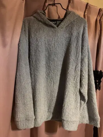 Deorart 그레이 고양이 귀 후드티 M