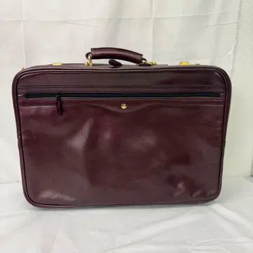 GOLD/PFEIL 골드 파일 버건디 가죽 비즈니스 백