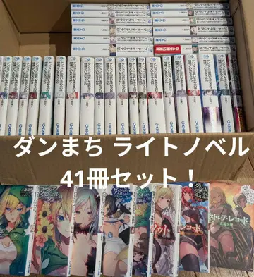 41권 세트 던전에서 만남을 추구하면 안 되는 걸까 라이트 노벨