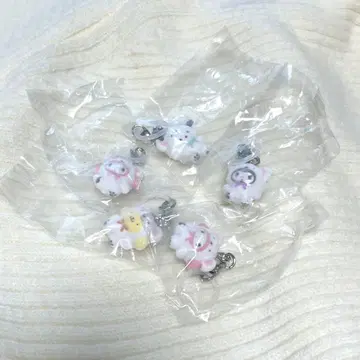 산리오 메지루시 액세서리 포근포근 스노우