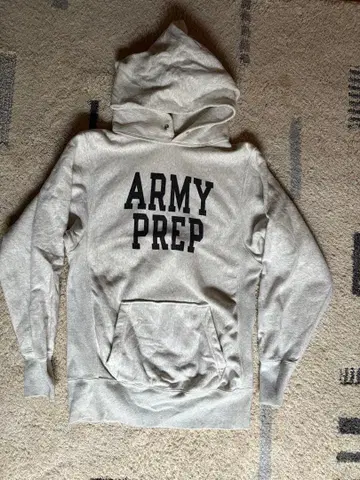 더블 웍스 리버스 위브 후드 맨투맨 ARMY PREP