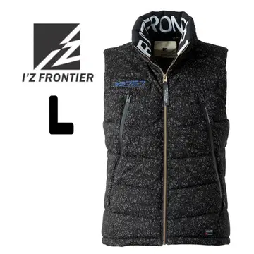 아이즈 프론티어 작업옷 다운 방한 베스트 남성용 새상품 블랙 L