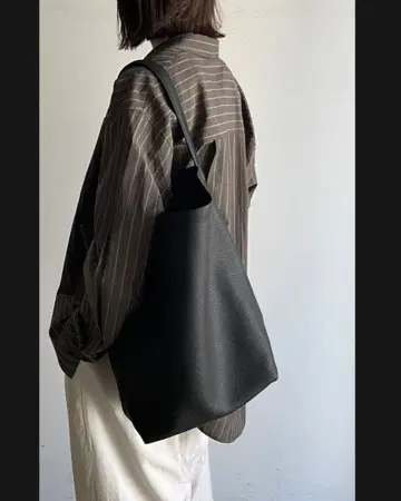 JISTORY 원 핸들 숄더백 블랙 라지