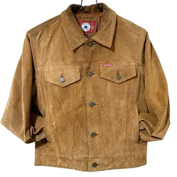 90s 컨버스 스웨이드 가죽 자켓 천연 가죽