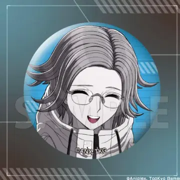 HUNDRED LINE 최종 방위 학원 캔뱃지 복권 아오츠키 에이토 외