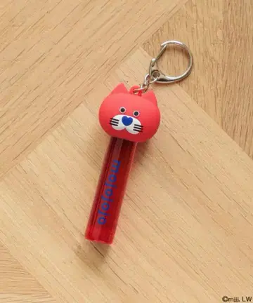 로리즈팜 mojojojo 립 참 빨간색 고양이 RED