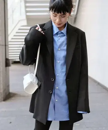 [ 미사용품 ] 23AW AP STUDIO 릴랙스 테일러드 자켓 36