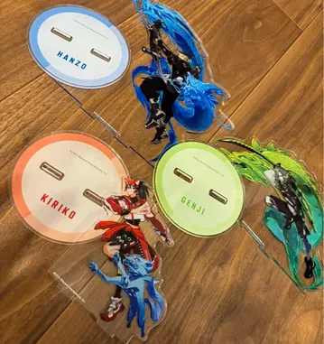 오버워치 겐지 한조 키리코 도쿄 타워 아크릴 스탠드