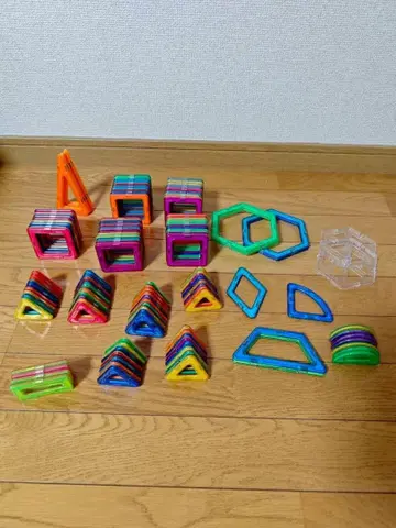 Jasonwell 마그넷 블록 112피스 문자 블록 포함