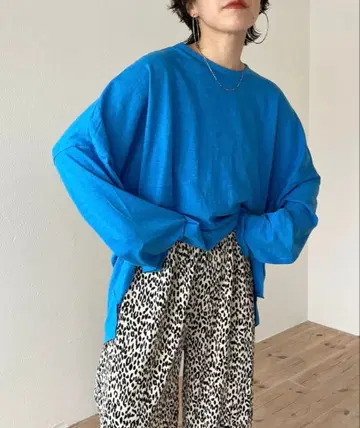 루즈핏 롱티 셔츠