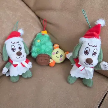 완완 우탄 크리스마스 봉제 인형 3종 세트