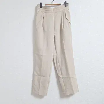 AG by aquagirl 턱 테이퍼드 팬츠 베이지 M 심플