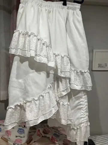 quite frash 화이트 캉캉 스커트