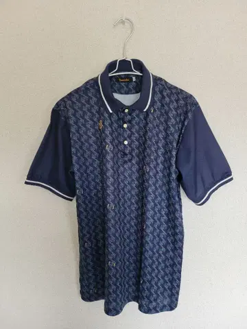 Resurrection 네이비 피케 셔츠