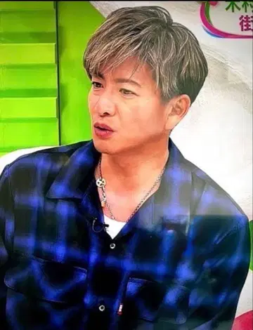 hide and seek 옴브레 체크 셔츠 기무라 타쿠야 착용