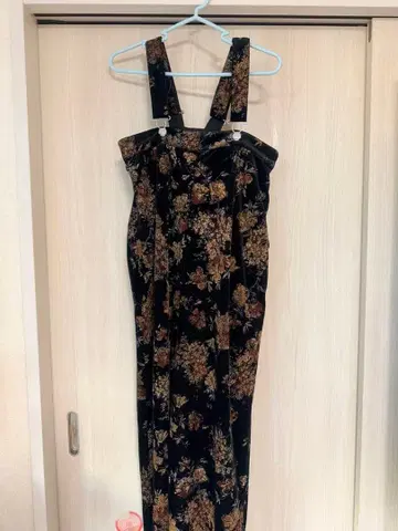 Ameri VINTAGE FLOWER PRINT VELOUR PANTS