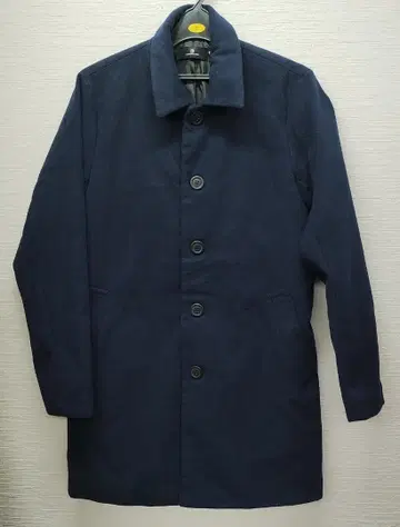 MONO MART 남성용 네이비 스텐카라 코트 S