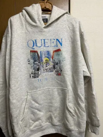 퀸 후드티 M QUEEN TOUR 80's