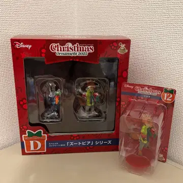 Happy 복권 Disney 주토피아 크리스마스 오너먼트 2025