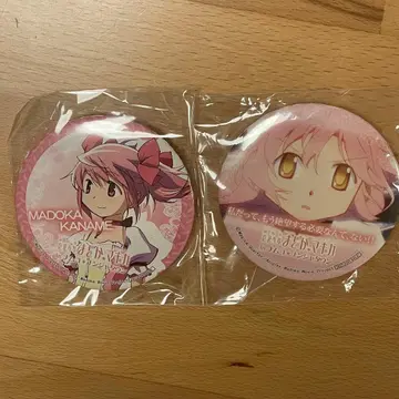 마도카 마기카 캔뱃지 2세트
