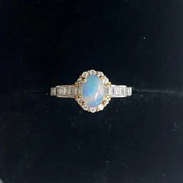 [ 간사이 만박 ] 천연 오팔 반지 네팔관 실버 925 EXPO2025