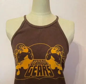 HYSTERIC GLAMOUR 브라운 탱크탑