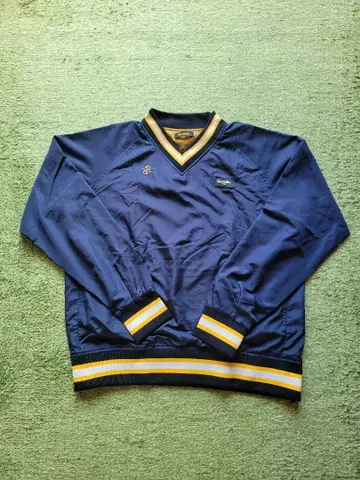 Resurrection V넥 자켓 XL 네이비/옐로우 컬러