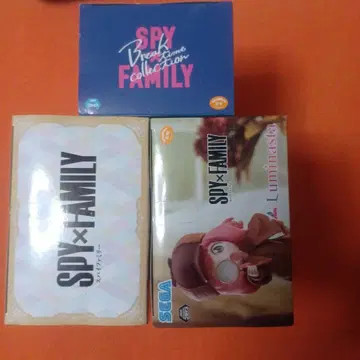 SPY x FAMILY 피규어 세트 3점