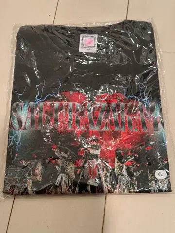 사쿠라자카46 T셔츠 XL 미개봉