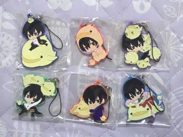 가정교사 히트맨 REBORN! 히바리 쿄야 러버 스트랩 컬렉션 전 6종