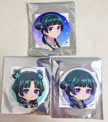 약사의 혼잣말 별하늘 캔뱃지 고양이 마오마오 등신 미니캐릭터 마루이