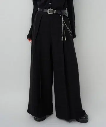 [ 미사용에 가까움 ] VINTAGE 자카드 와이드 팬츠 HARE