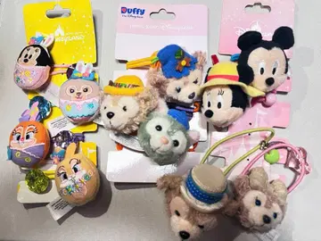 홍콩 디즈니랜드 더피 머리끈