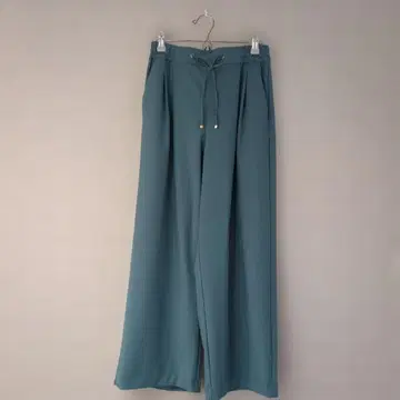 틸 와이드 팬츠 드로우 스트링