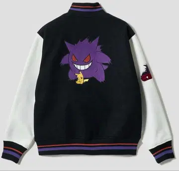 새상품 피카츄 & 겐가 스타디움 점퍼 L graniph