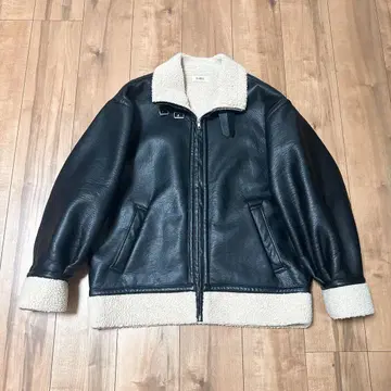 EVRIS 오버 사이즈 보아 블루종