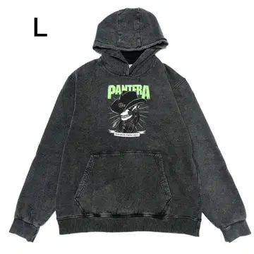 PANTERA 판테라 후드 맨투맨 후디 차콜 그레이 L