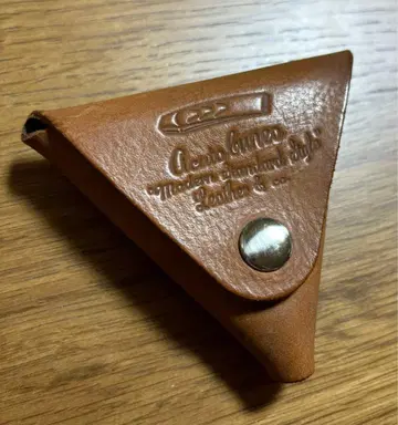 Leather&co. 삼각형 코인 케이스
