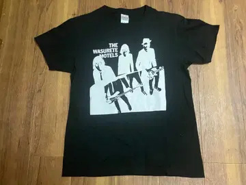 와스레테 모테루즈 T셔츠 블랙 S사이즈 WASURETE MOTELS
