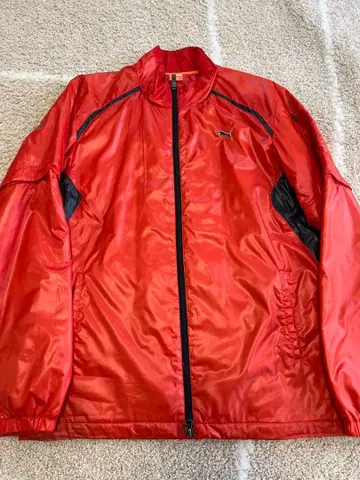 PUMA 골프 윈드 브레이커 블루종 2WAY XL 사이즈
