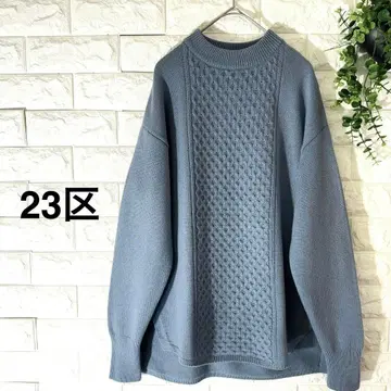 23구 니트 컨디션 최상 23구 캐시미어 니트 현행 택 케이블 짜임